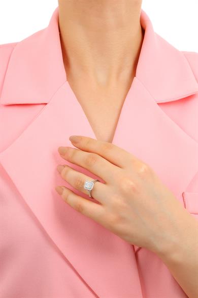 0.45 CT. BAGET PIRLANTA YÜZÜK