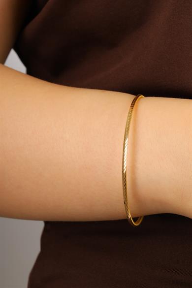 10.00 GR DEFNE MODEL AJDA ALTIN BİLEZİK