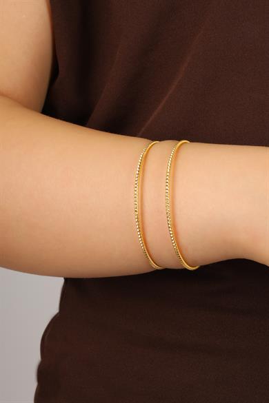 10.00 GR YILDIZLI NOKTA AJDA MODEL ALTIN BİLEZİK