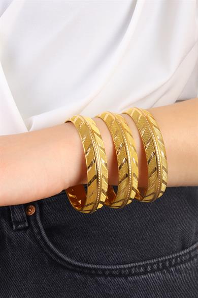15.00 GR PİRAMİT KASA ALTIN BİLEZİK