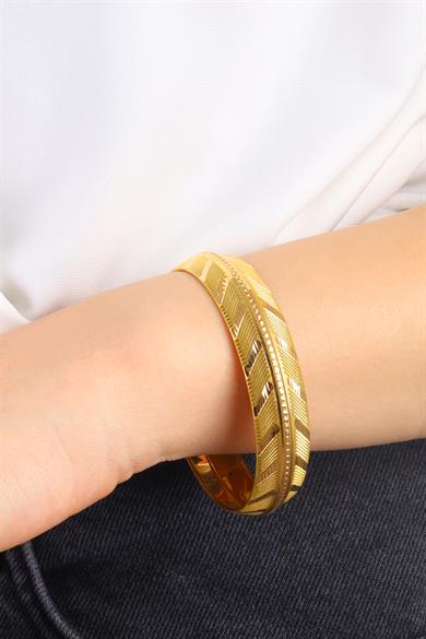 15.00 GR PİRAMİT KASA ALTIN BİLEZİK