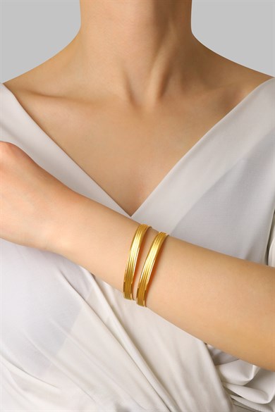 8.00 GR MAKİNA İŞİ TRABZON HASIR MODEL ALTIN BİLEZİK 