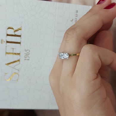 14 AYAR ALTIN BEŞTAŞ YÜZÜK