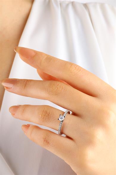 0.48 CT. TEKTAŞ PIRLANTA YÜZÜK