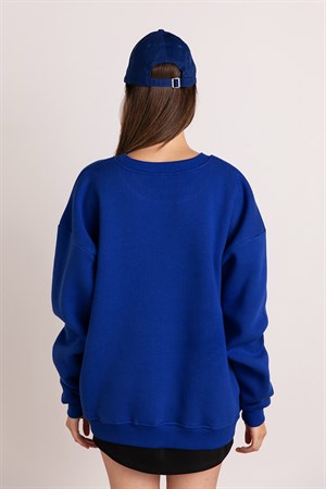 Saks Mavi Oversize Sweatshirt
