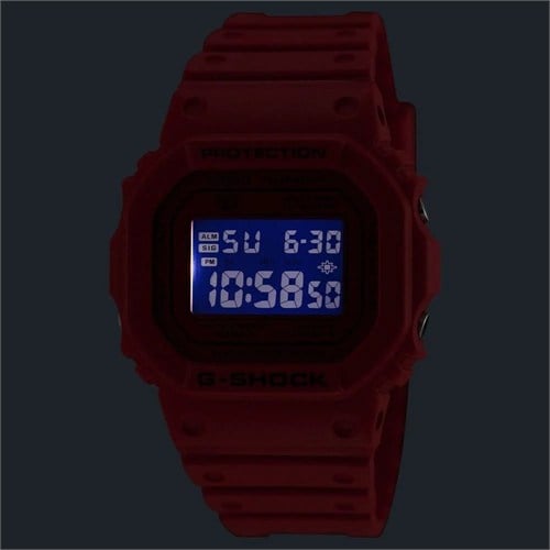 Casio G-SHOCK ICONIC DW-5600RRB-4DR Kol Saati