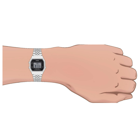 Casio RETRO LA680WA-1DF Kol Saati