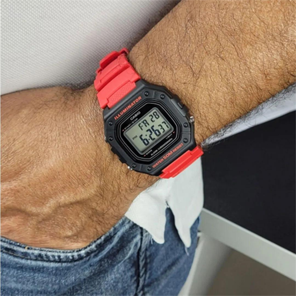 Casio W-218-4BVDF Kol Saati