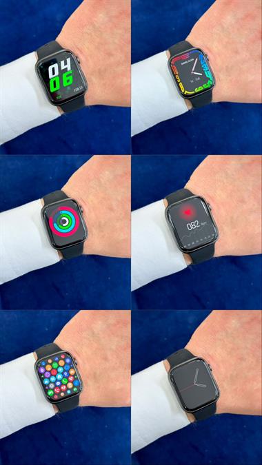 Daniel Klein DT8PRO-01 Black Case Akıllı Kol Saati