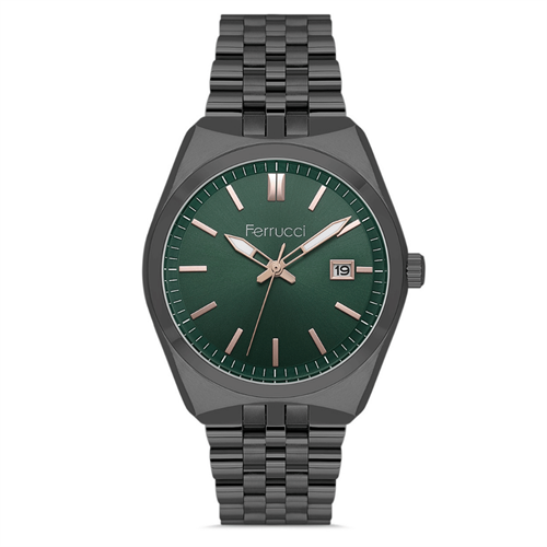 Ferrucci FER.03463M.05 Çelik Kordon Erkek Kol Saati