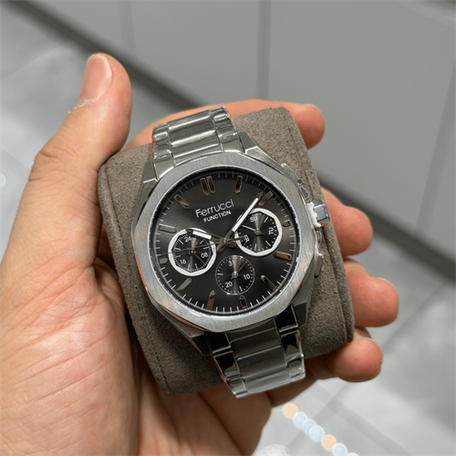 Ferrucci FER.03551M.01 Çelik Kordon Erkek Kol Saati