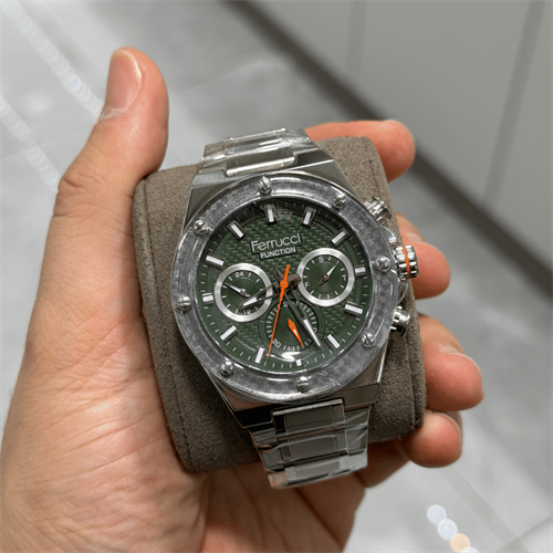 Ferrucci FER.03566M.05 Çelik Kordon Erkek Kol Saati