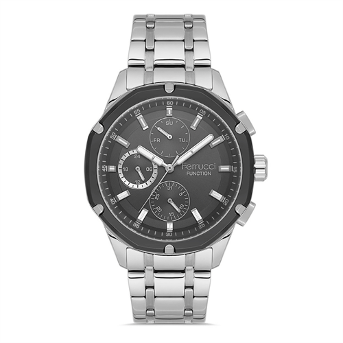 Ferrucci FER.03569M.01 Çelik Kordon Erkek Kol Saati