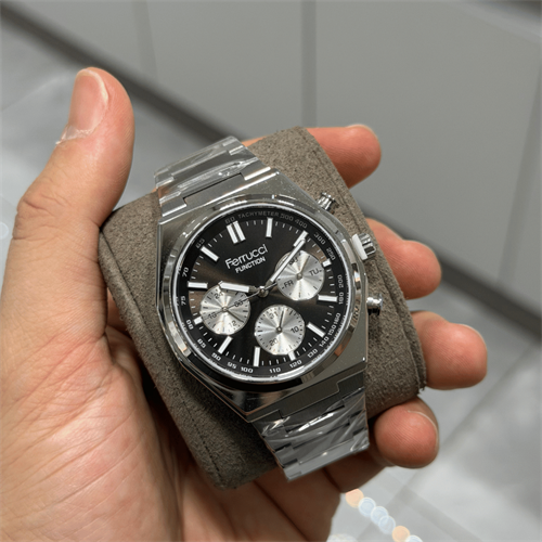 Ferrucci FER.03610M.01 Çelik Kordon Erkek Kol Saati