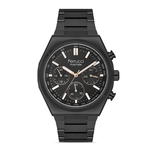 Ferrucci FER.03610M.04 Çelik Kordon Erkek Kol Saati
