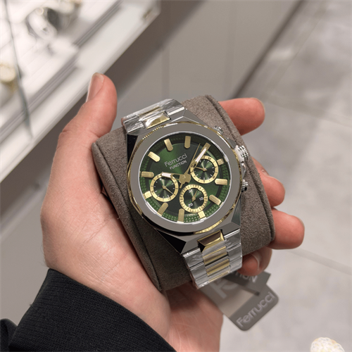 Ferrucci FER.03647M.03 Çelik Kordon Erkek Kol Saati