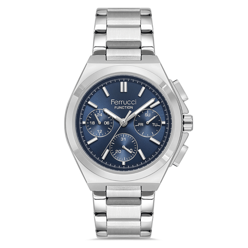 Ferrucci FER.03651M.02 Çelik Kordon Erkek Kol Saati