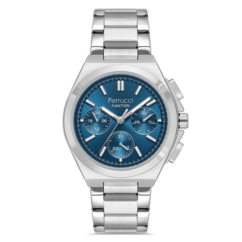 Ferrucci FER.03651M.05 Çelik Kordon Erkek Kol Saati