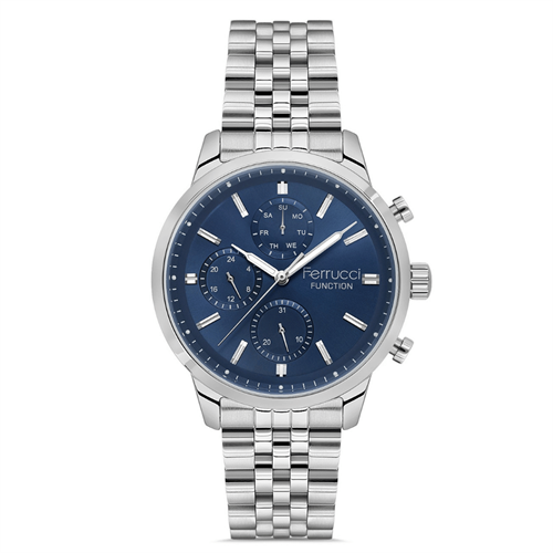 Ferrucci FER.03653M.02 Çelik Kordon Erkek Kol Saati