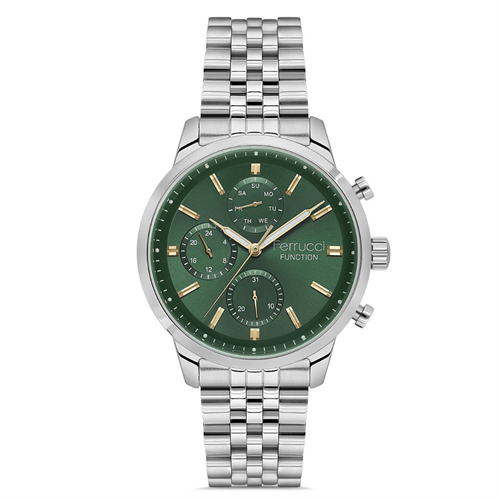 Ferrucci FER.03653M.03 Çelik Kordon Erkek Kol Saati