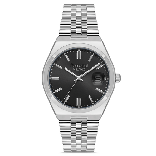Ferrucci FER.03661M.01 Çelik Kordon Erkek Kol Saati