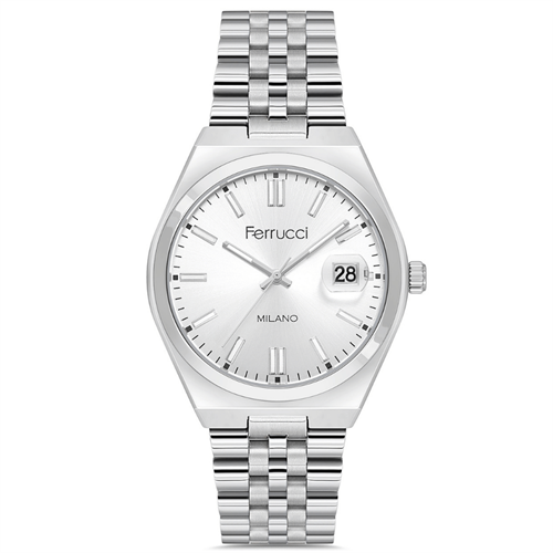 Ferrucci FER.03661M.05 Çelik Kordon Erkek Kol Saati