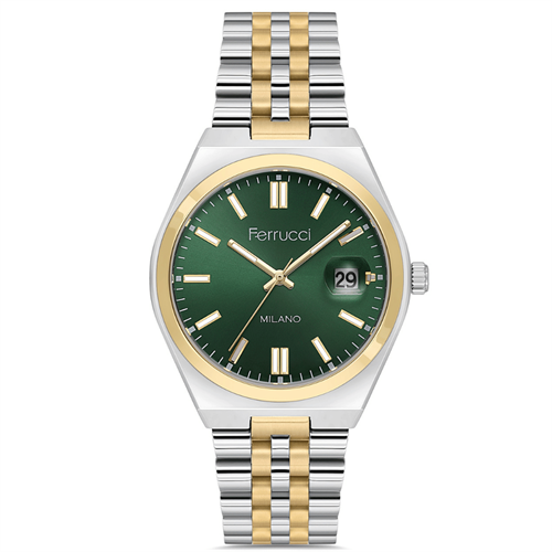 Ferrucci FER.03661M.07 Çelik Kordon Erkek Kol Saati