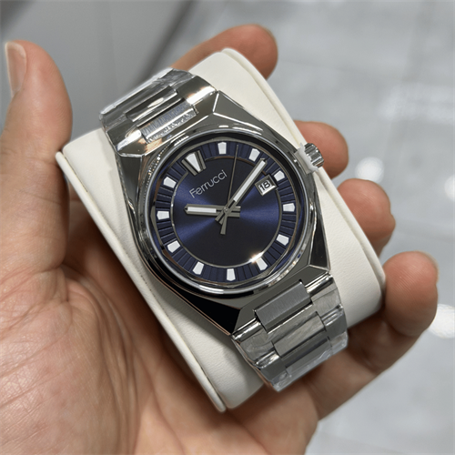 Ferrucci FER.03664M.02 Çelik Kordon Erkek Kol Saati