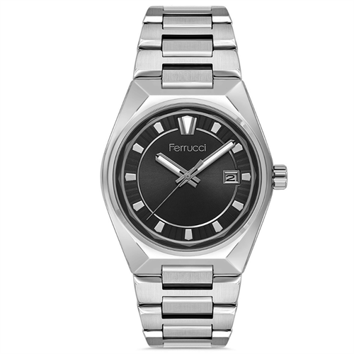 Ferrucci FER.03664M.05 Çelik Kordon Erkek Kol Saati