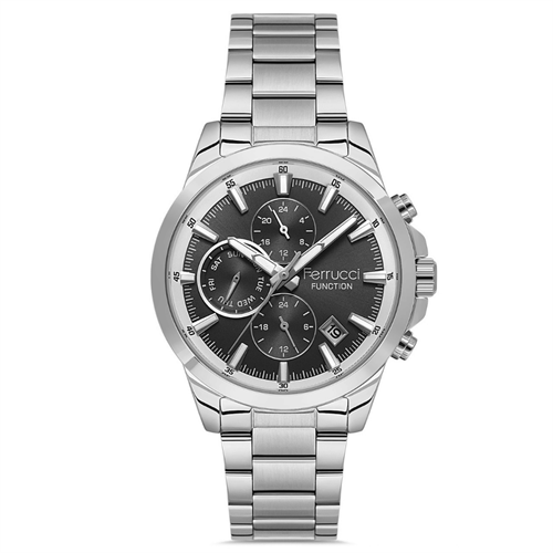 Ferrucci FER.03668M.01 Çelik Kordon Erkek Kol Saati