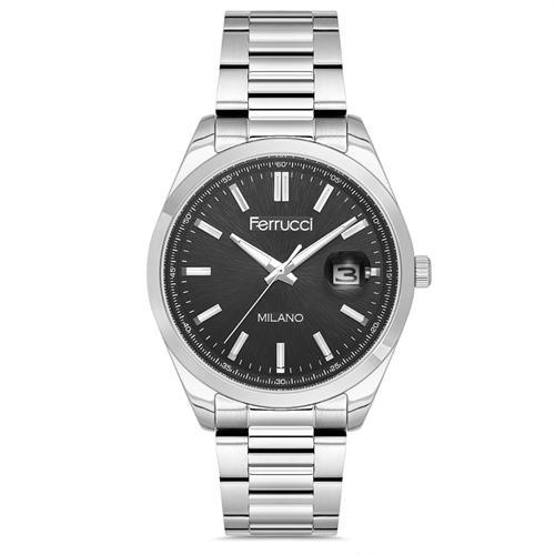 Ferrucci FER.03748M.03 Çelik Kordon Erkek Kol Saati