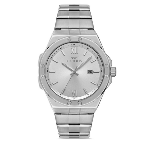 FERRO F11357A-A Çelik Kordon Erkek Kol Saati