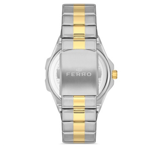 FERRO F11357A-D10 Çelik Kordon Erkek Kol Saati