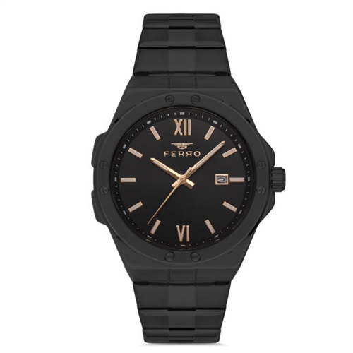 FERRO F11357A-G Çelik Kordon Erkek Kol Saati