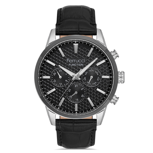 Ferrucci FER.03249FK.05 Deri Kordon Erkek Kol Saati