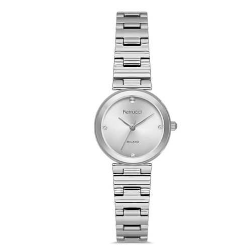 Ferrucci FER.03391M.01 Çelik Kordon Kadın Kol Saati