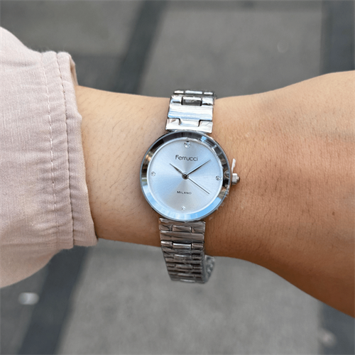 Ferrucci FER.03391M.01 Çelik Kordon Kadın Kol Saati