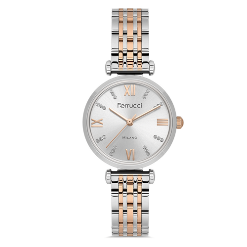 Ferrucci FER.03394M.02 Çelik Kordon Kadın Kol Saati