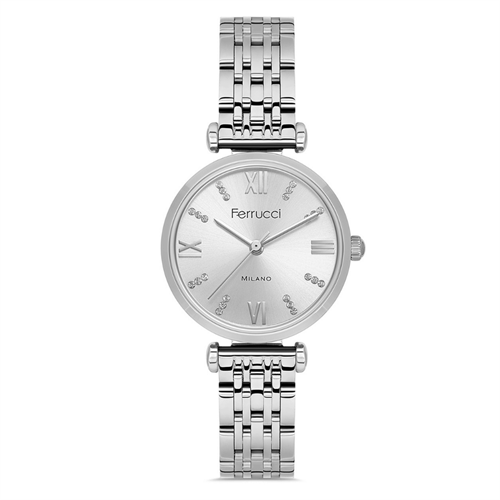 Ferrucci FER.03394M.01 Çelik Kordon Kadın Kol Saati