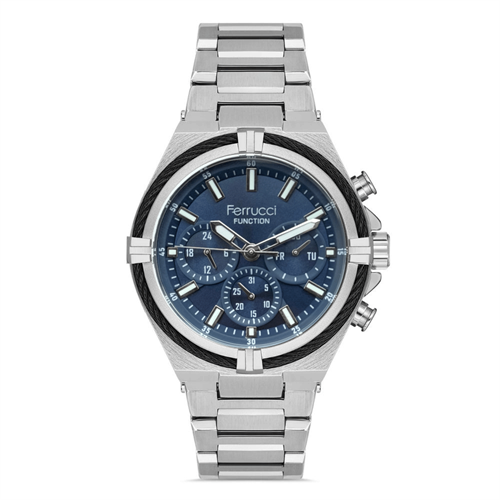 Ferrucci FER.03397M.01 Çelik Kordon Erkek Kol Saati