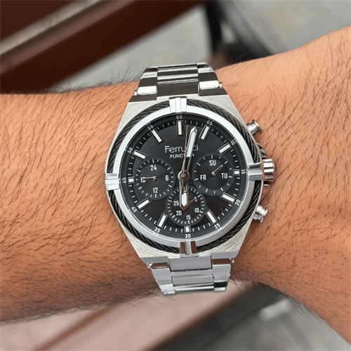 Ferrucci FER.03397M.05 Çelik Kordon Erkek Kol Saati
