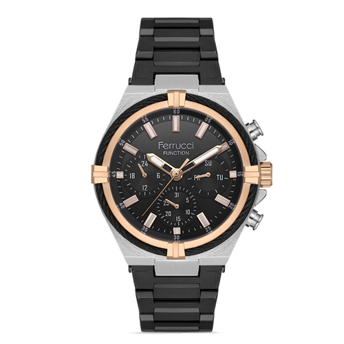 Ferrucci FER.03397M.05 Çelik Kordon Erkek Kol Saati