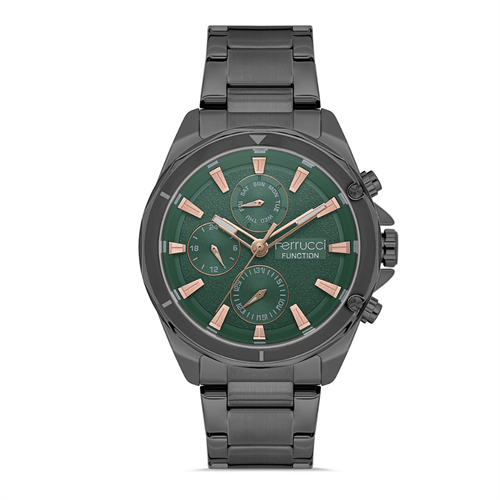 Ferrucci FER.03403M.04 Çelik Kordon Erkek Kol Saati