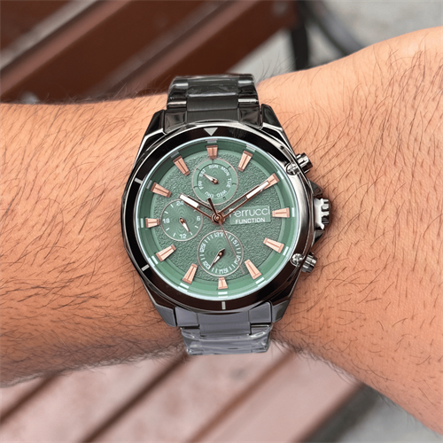 Ferrucci FER.03403M.04 Çelik Kordon Erkek Kol Saati