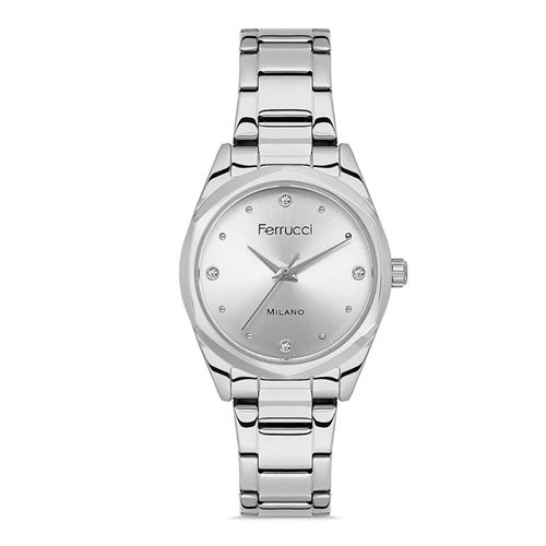 Ferrucci FER.03404M.01 Çelik Kordon Kadın Kol Saati