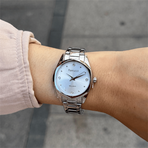 Ferrucci FER.03404M.01 Çelik Kordon Kadın Kol Saati