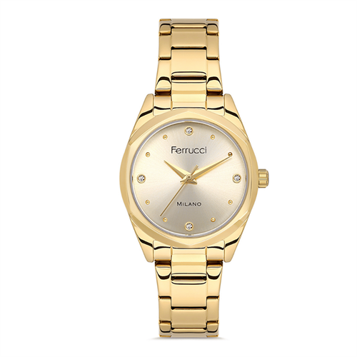 Ferrucci FER.03404M.02 Çelik Kordon Kadın Kol Saati