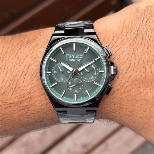 Ferrucci FER.03408M.02 Çelik Kordon Erkek Kol Saati