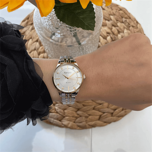 Ferrucci FER.03414M.04 Çelik Kordon Kadın Kol Saati
