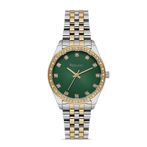 Ferrucci FER.12744M.08 Çelik Kordon Kadın Kol Saati